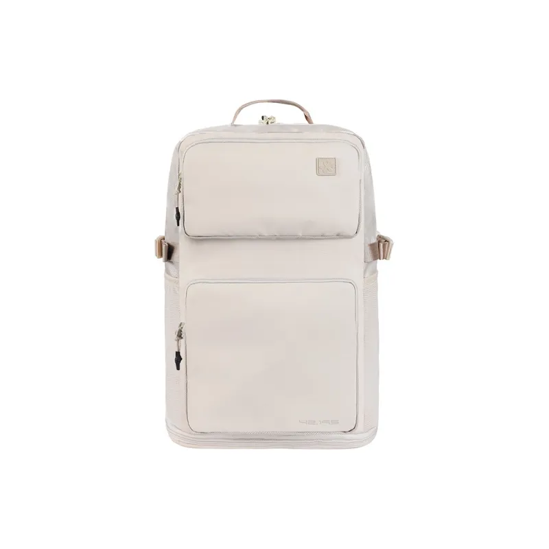 BMAI Polyester Backpack Unisex Light Khaki-0