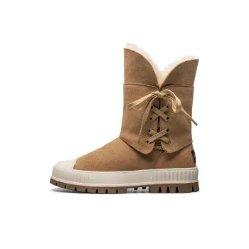AU&MU Snow Boots Women's Chestnut