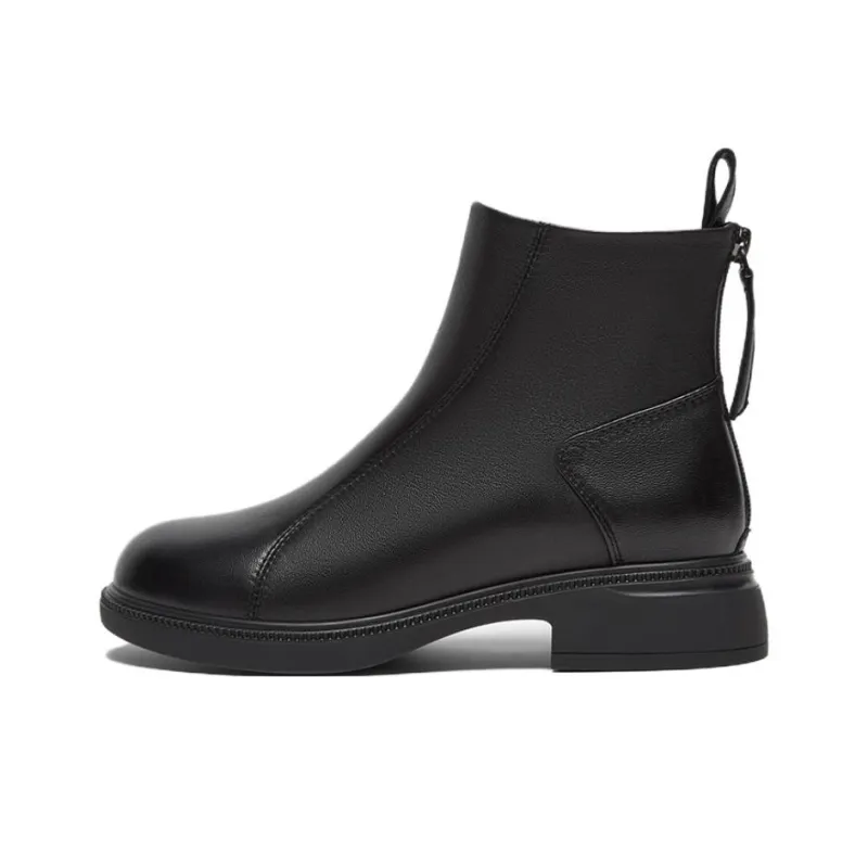 BASTO Ankle Boots Women's Solid Color-3