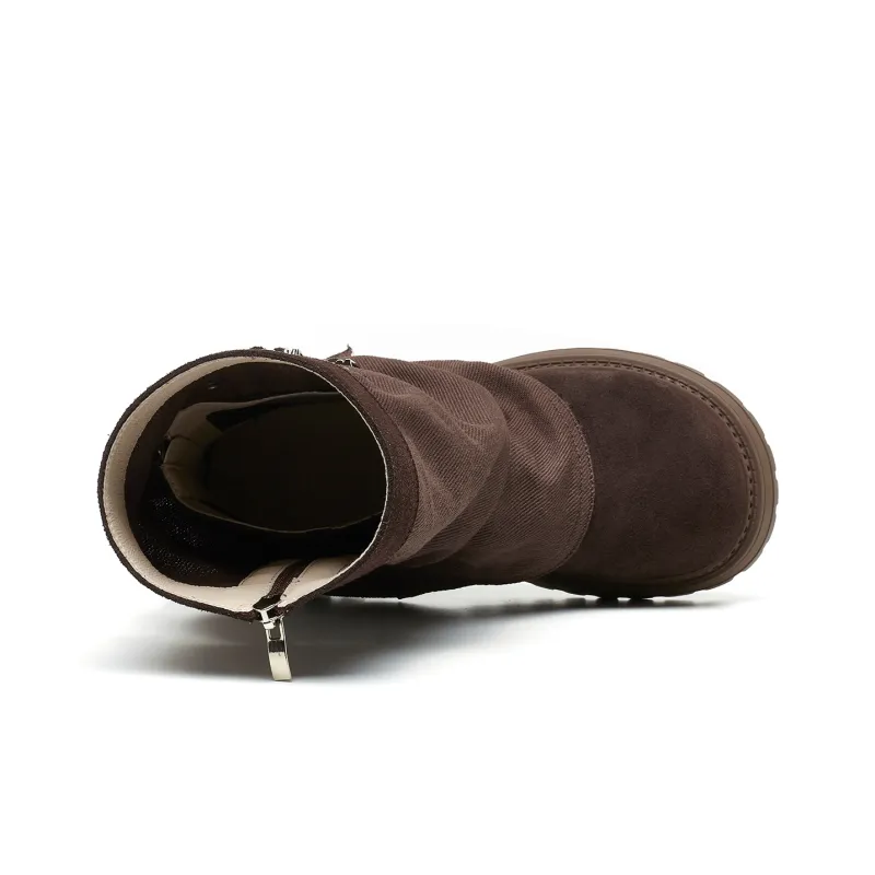 OULISASI Short Ankle Boots Women's-2