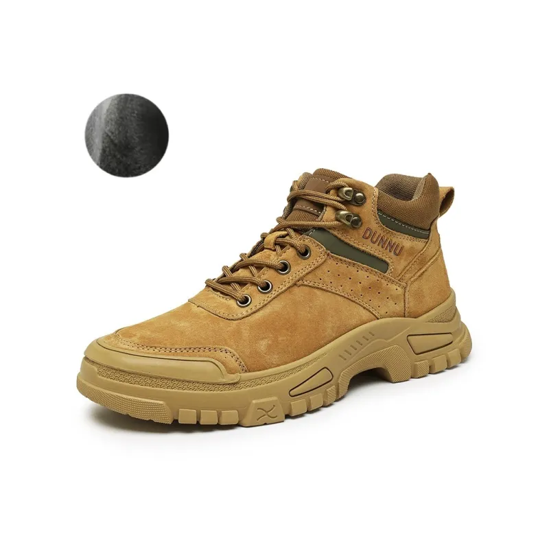 Dunnu Thermal Height Increasing Abrasion Resistant Short Outdoor Boots Men's-10