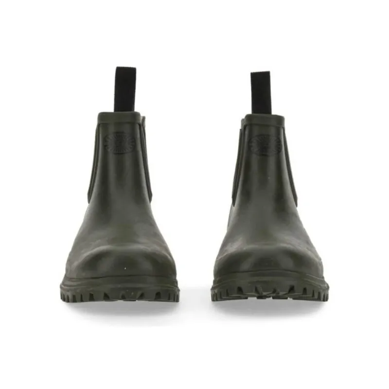 SUPERGA Short Chelsea Boots Women's Green-2
