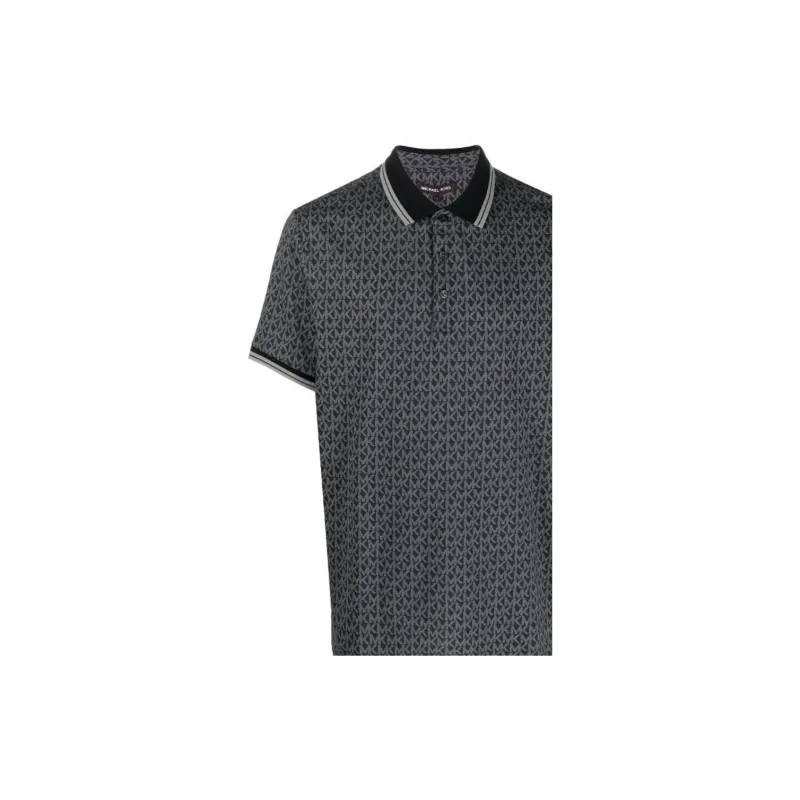 MICHAEL KORS Greenwich MK monogram Polo Shirt-6