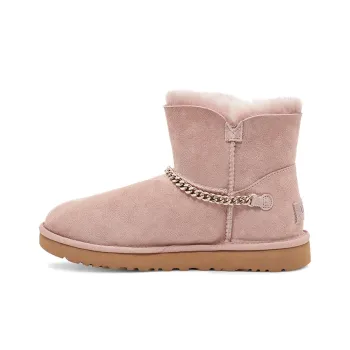 UGG Classic Charm Mini Stay Warm Fleece Lined Pink Women's