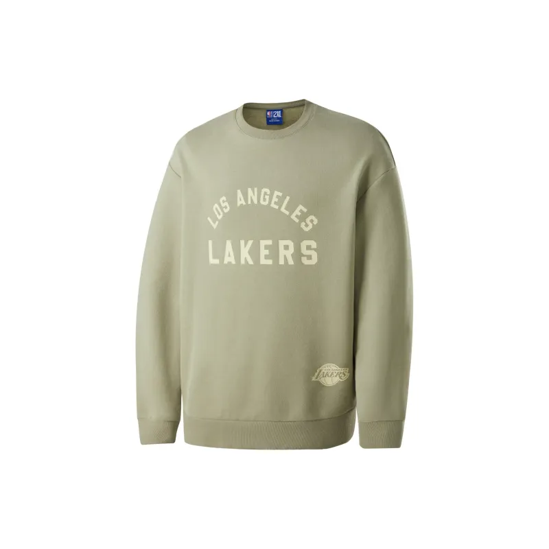NBA Sweatshirt Unisex Gray Green-2