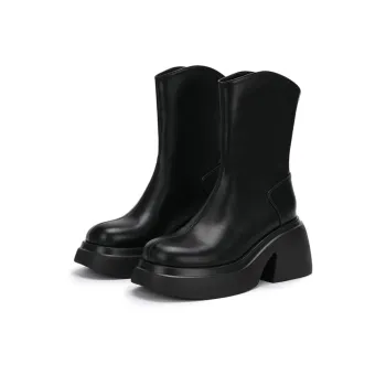 SATURDAY MODE Ankle Boots 8cm Unisex