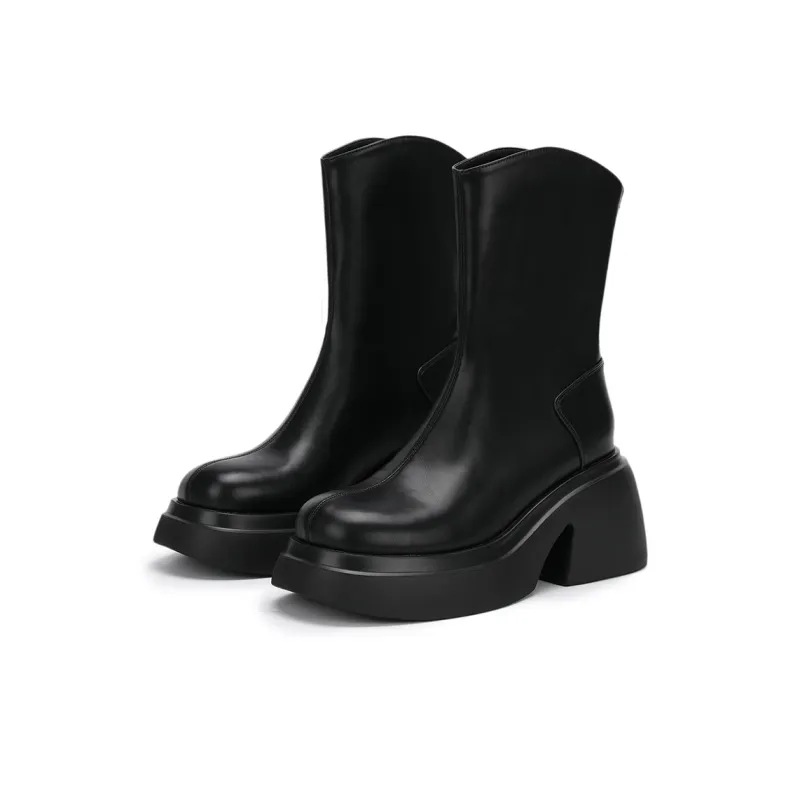SATURDAY MODE Ankle Boots 8cm Unisex-0