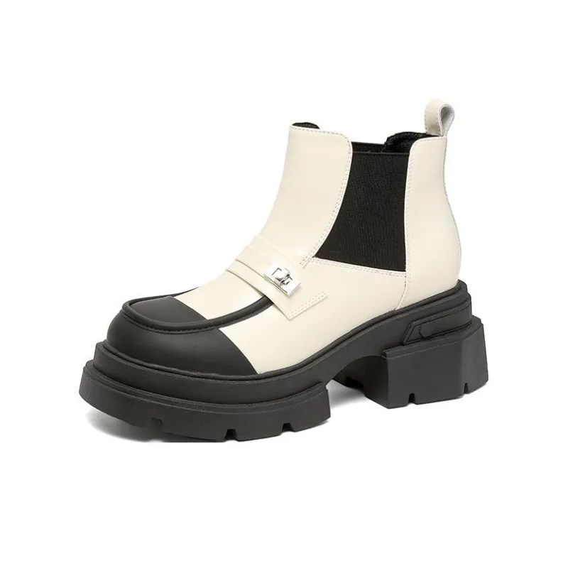 15 MINS Short Chelsea Boots 6.5cm Women's-7