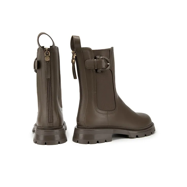 NATURSUN Crew Chelsea Boots 4cm Women's-9