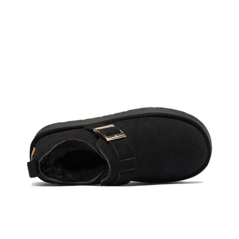 Warrior Ankle Length Snow Boots Women's Black-3
