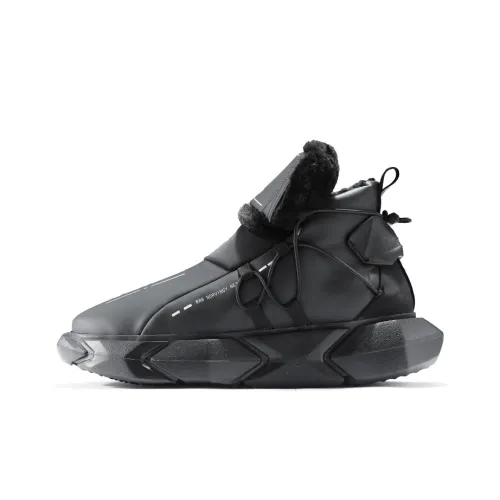 NORVINCY Short Snow Boots Unisex Black