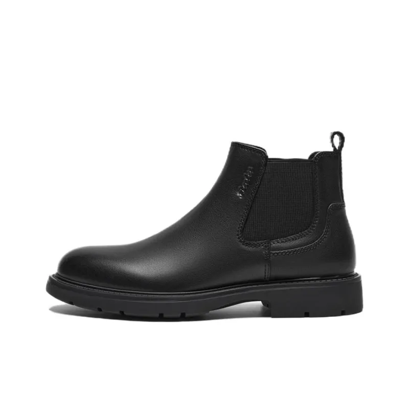 BATA Chelsea Boots Men Solid Color-0