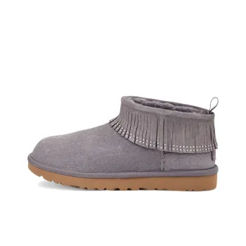 UGG Ultra Mini Fringe Bling 'Purple Grey' Women's