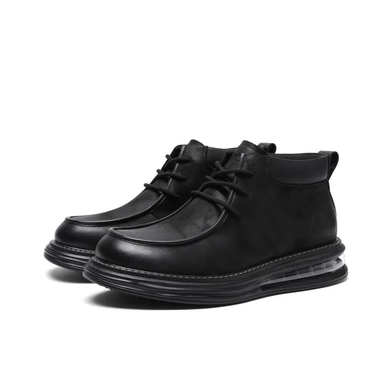 TRUMPPIPE Ankle Boots Men's Black-2