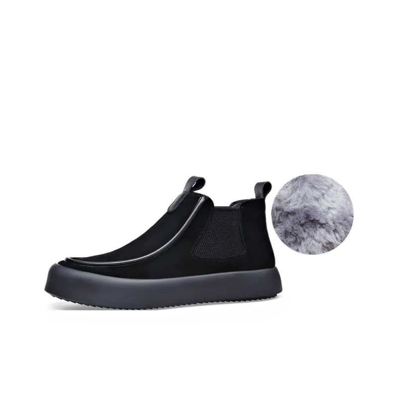 Cachiotti Short Chelsea Boots Men's Black-6
