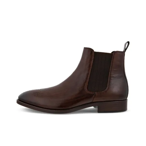 Ecco Chelsea Boots Men Brown