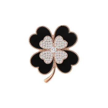 Lockstarfy Copper Zircon Chest Pattern Women's