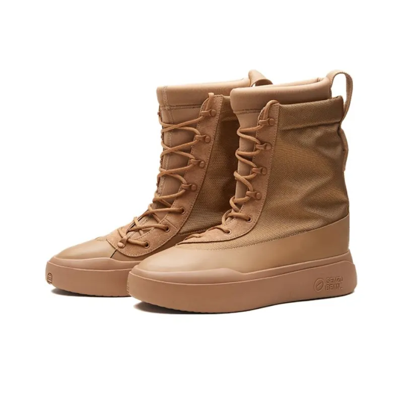 Senzubean One SZB Fairy Bean Cao Fang Tactical Boots Crew Martin Boot Unisex-9