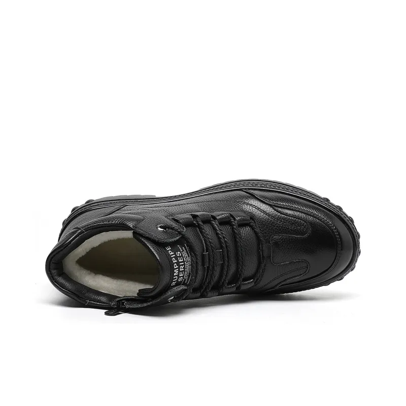 TRUMPPIPE Ankle Boots 2.5cm Men's Black-2