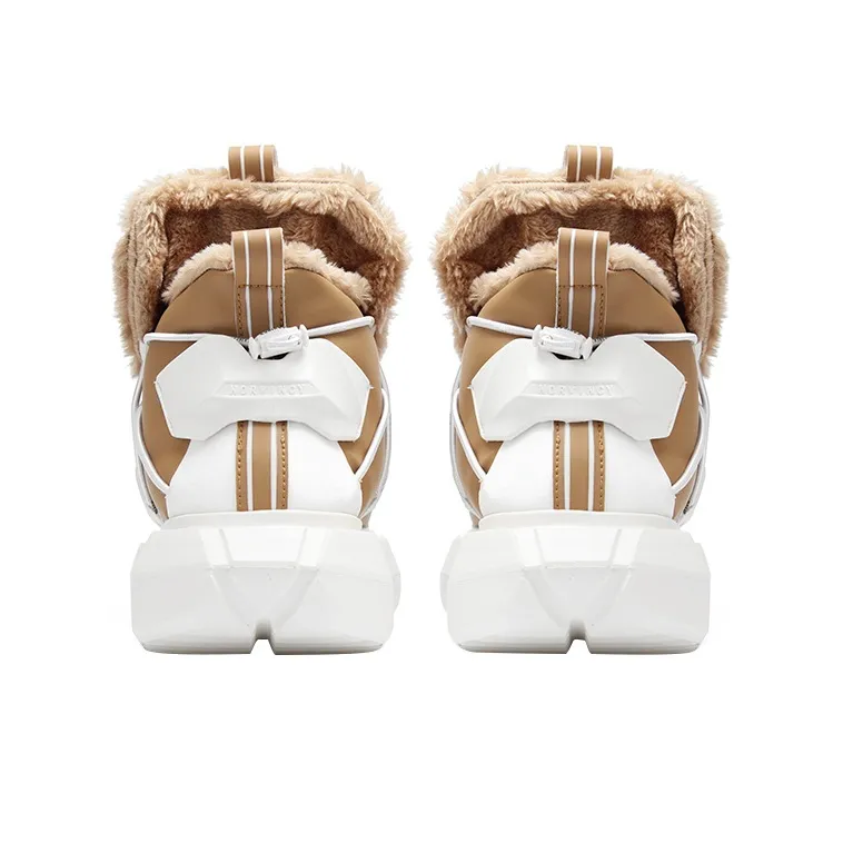 NORVINCY Snow Boots Unisex Khaki-3