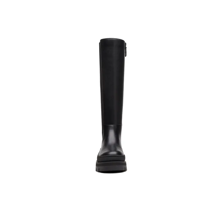 Clarks Knee-High Boots High Boots Women's Black-2