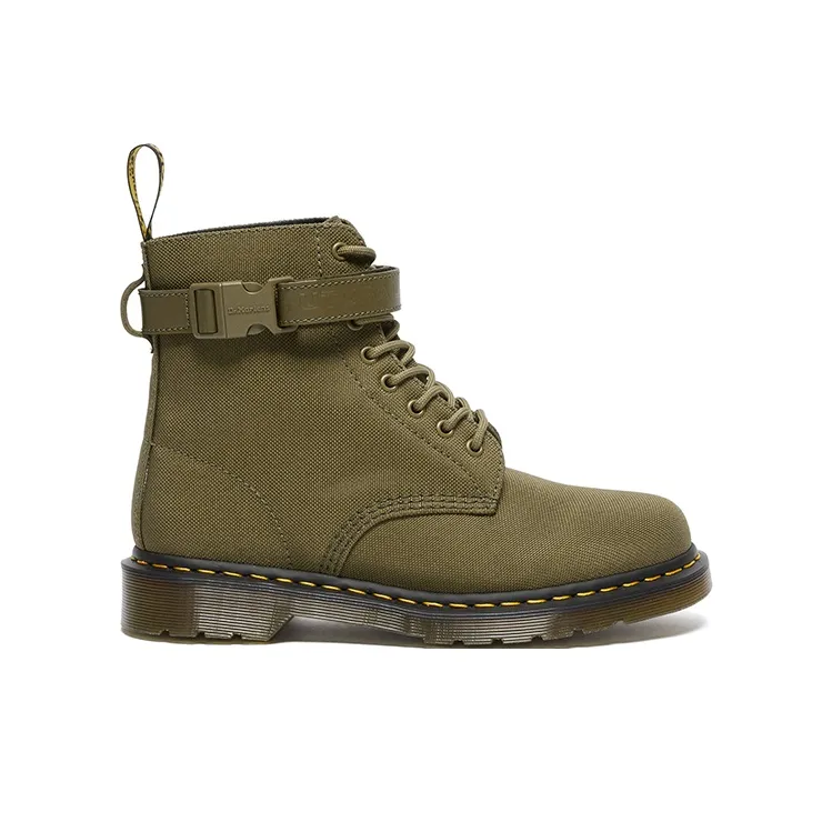 Dr. Martens 1460 Futura Laboratories Olive Strap Canvas-1