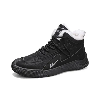 Warrior Warm Crew Snow Boots Men's Black