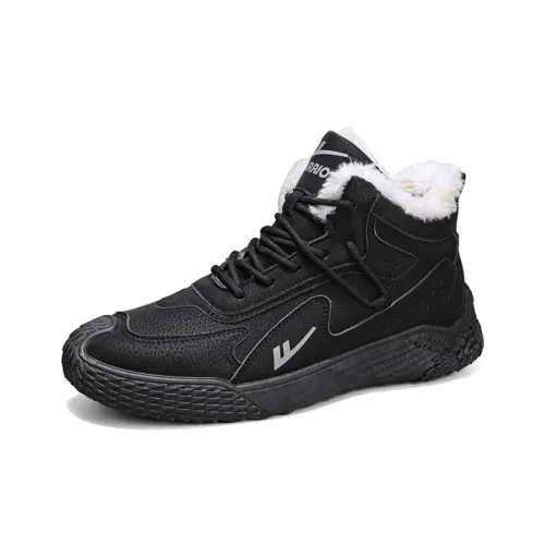 Warrior Warm Crew Snow Boots Men's Black