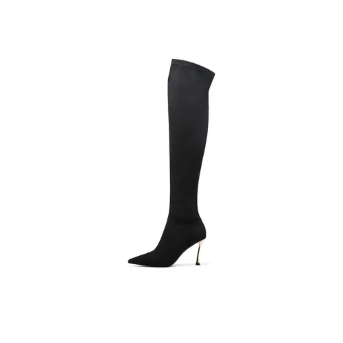 Coup De Foudre Over the knee Boots 8.5cm Women's Black