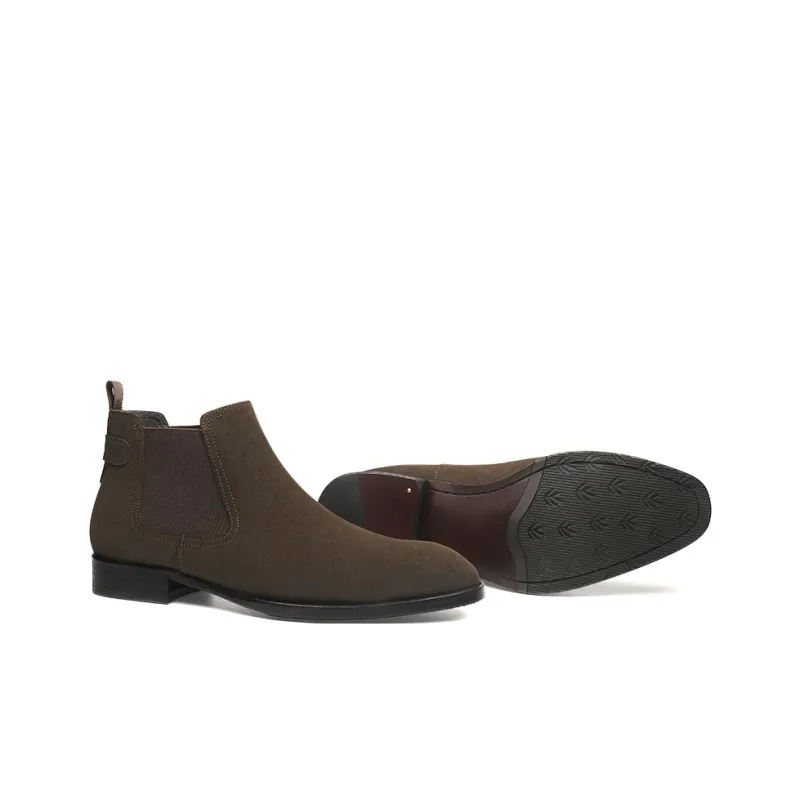 Devanro Short Chelsea Boots 3.0cm Men's-8