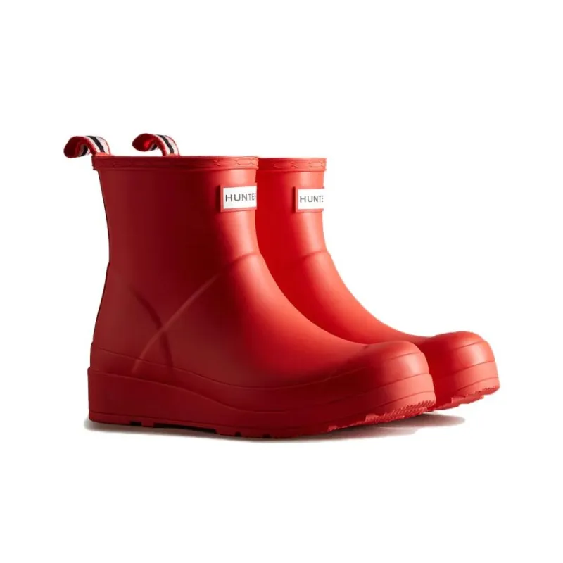 HUNTER Waterproof And Slip Resistant Rain Boots Women's Red-2