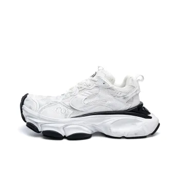 CN Skate Anti Slip And Wear Resistant Height Increasing Low Top Chunky Sneakers Women's Dirty White
