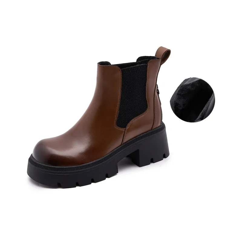 Milan Love Song Knee-High Chelsea Boots 6cm Women's-11