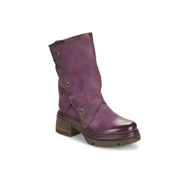 AirStep AS98 Ankle Boots 6.0cm Women's Purple-3
