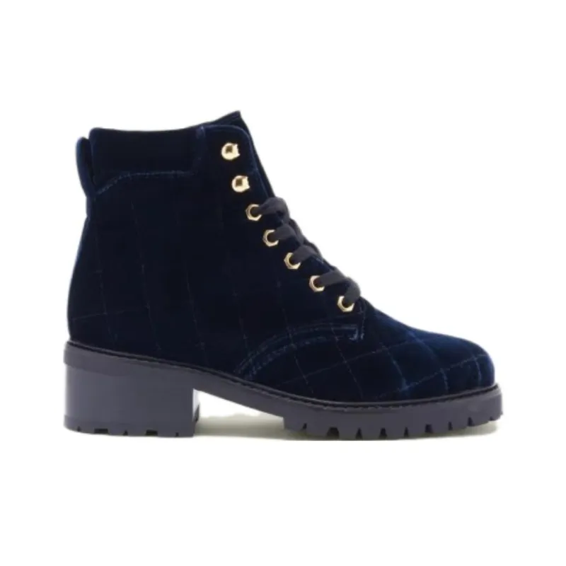Sandro Ankle Boots Women's Dark Blue-1