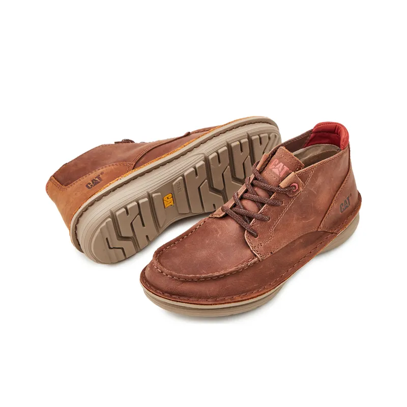 CAT Ankle Boots Men Brown-1