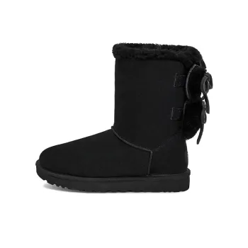 UGG Classic Double Bow Short 'Black' Women's