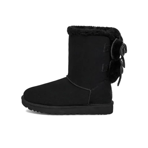 UGG Classic Double Bow Short 'Black' Women's