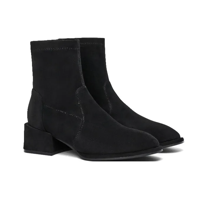 ELLE Ankle Boots 4.5cm Women's Black-3