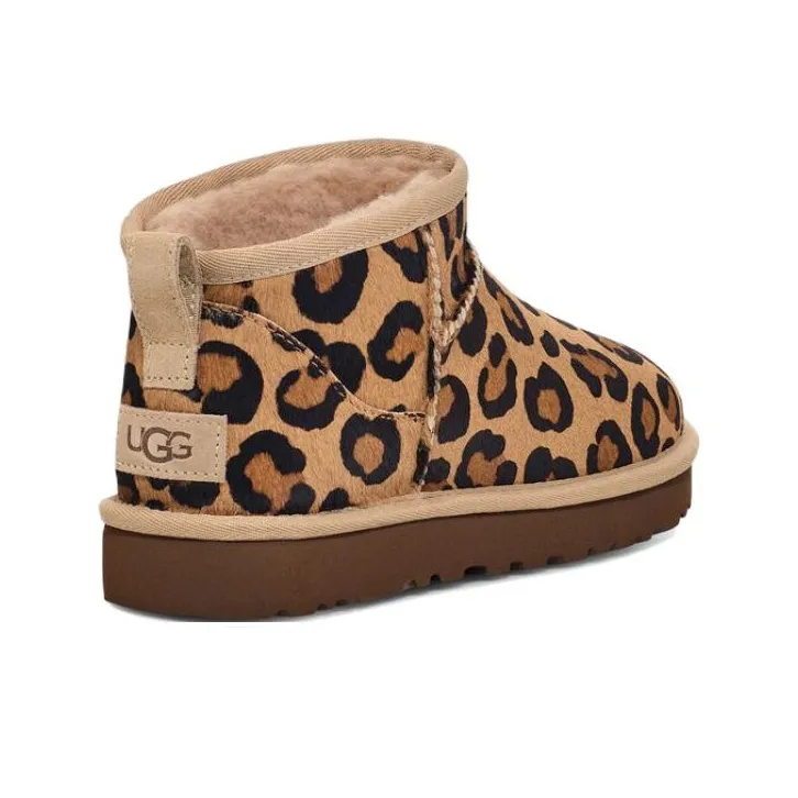 UGG Classic Ultra Mini Spotty Boot 'Leopard' Women's-3