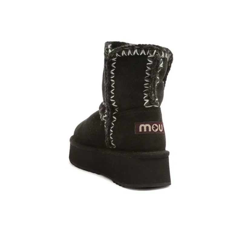 MOU Short Snow Boots Women's Black-3