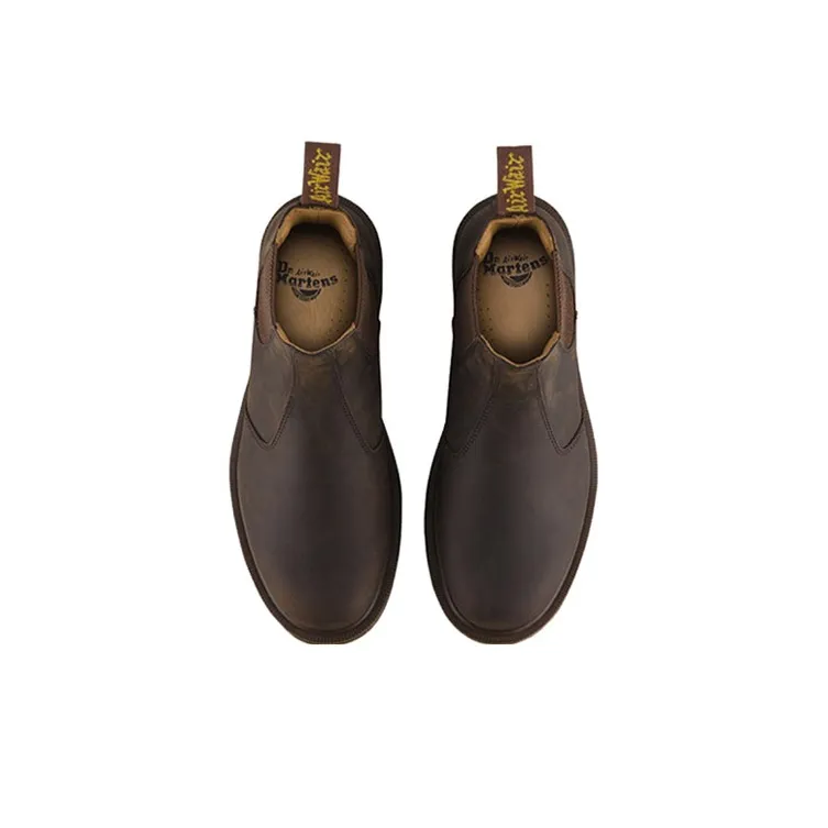 Dr.Martens 2976 Crazy Horse Leather Chelsea Boots 'Brown'-2