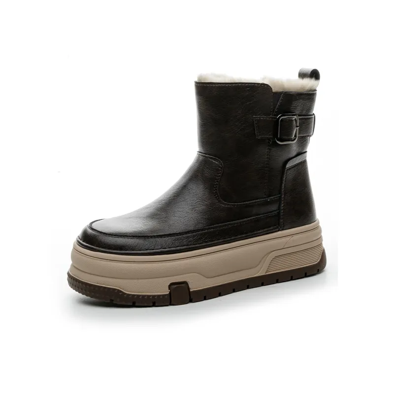 NRDROFFICIAL Short Snow Boots Women's-4