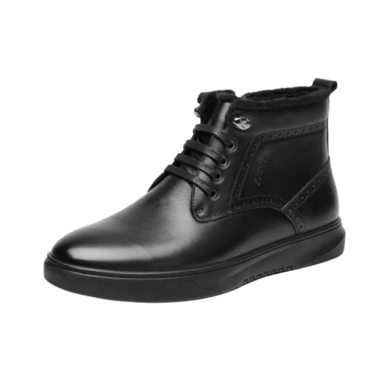 Satchi Ankle Boots Men Black-1