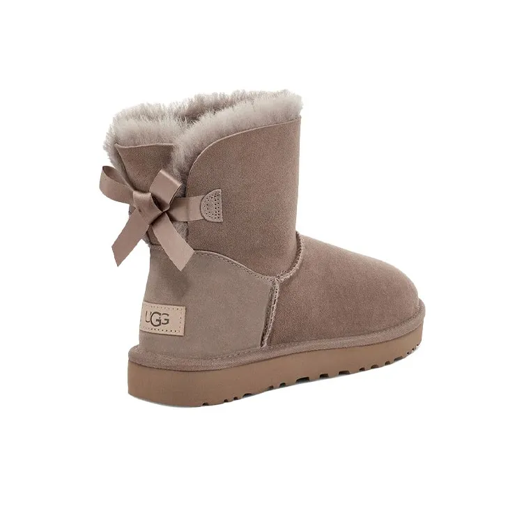 UGG Mini Bailey Bow Ii Boot Caribou Women's-3