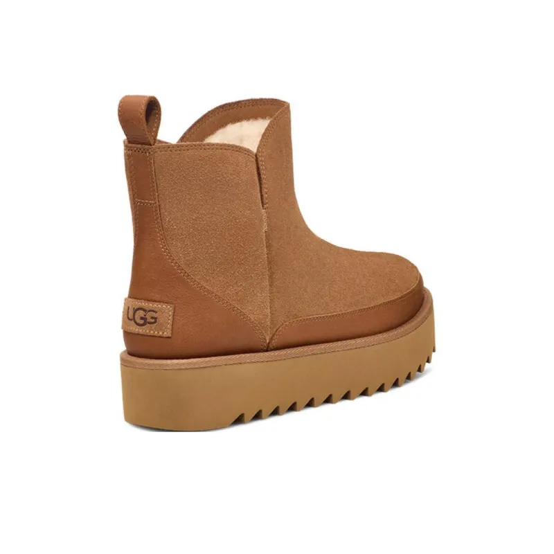 UGG Warm And Wear Resistant Short Snow Boots Women's Brown-2
