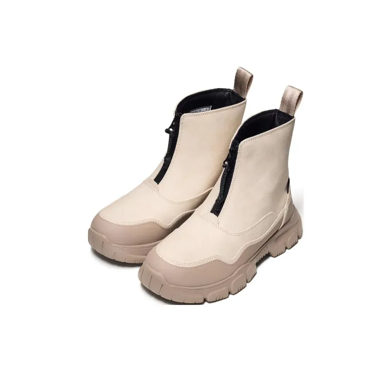 SHAKA TREK ZIP BOOTIE AT Ankle Boots Unisex Linen-2