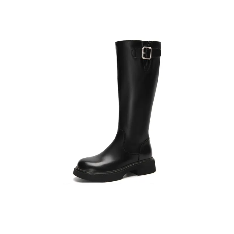 WESTLINK Knee-high Boots 4cm Women's-9