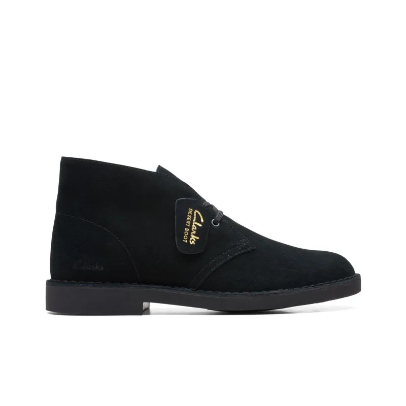 Clarks Ankle Boots Men Black-1