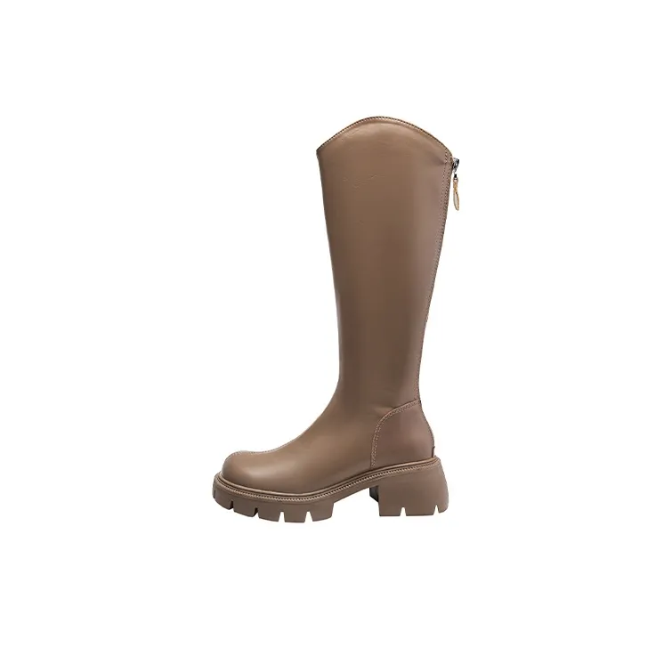 GRACEGIFT Knee-high Boots 5.5cm Women's-20